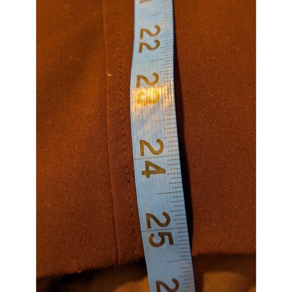 Worthington Works Stretch Separate Burgundy Fully Lined Blazer Womens Sz 18 - Picture 10 of 10